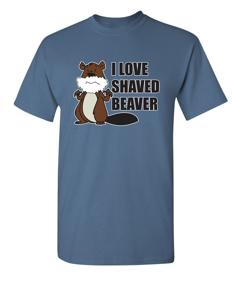 shaved beaver t shirt