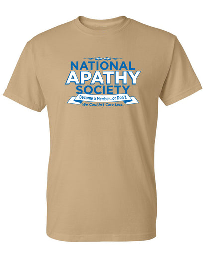 National Apathy Society. Become A Member...Or Don't. We Couldn't Care ...