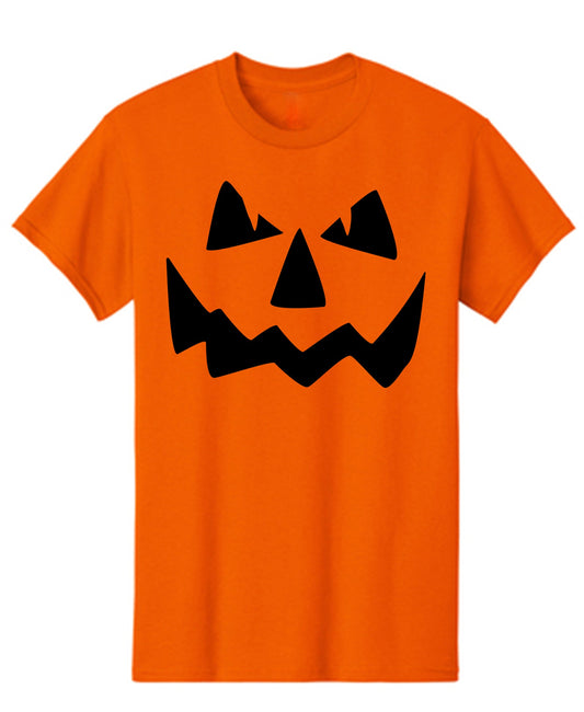 Pumpkin Face Halloween T Shirt