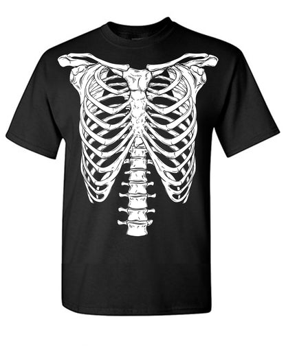 Skeleton Outfit Black Tee