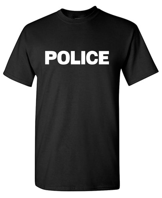 Police label Mens T Shirt