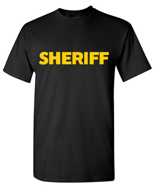 Sheriff Mens T Shirts